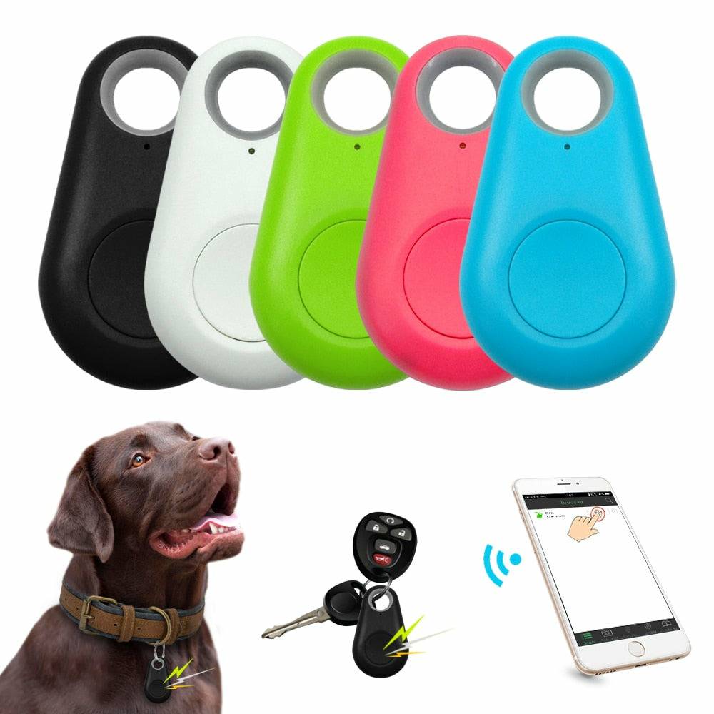Pet GPS Tracker Mini Anti-Lost Waterproof Bluetooth
