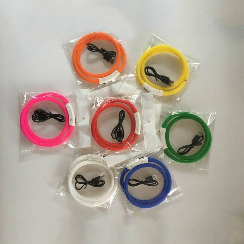 Flashing LED Safety Collar