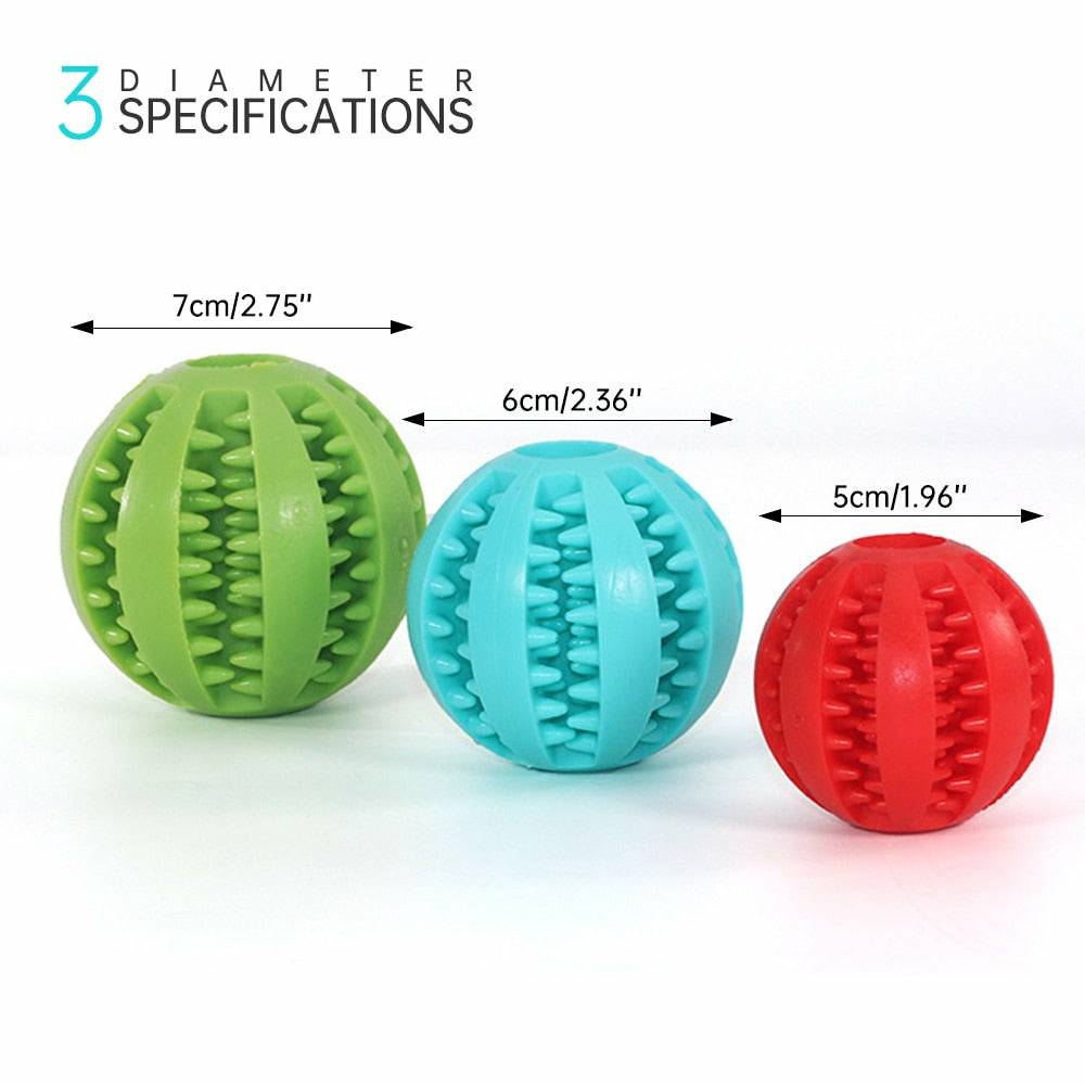 Tooth Cleaning Dog Food Ball