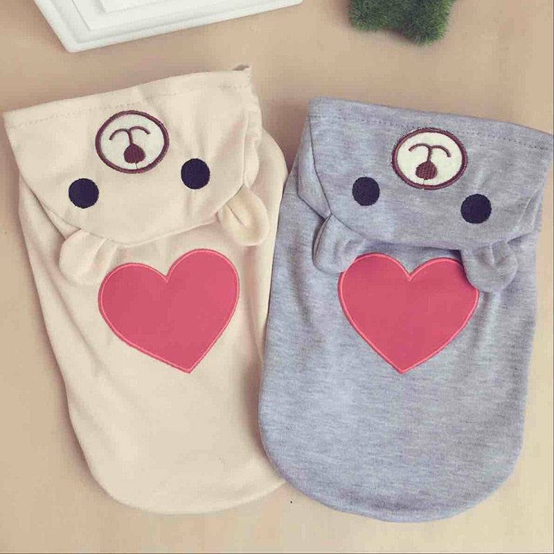Hearty Bear Pet Hoodie