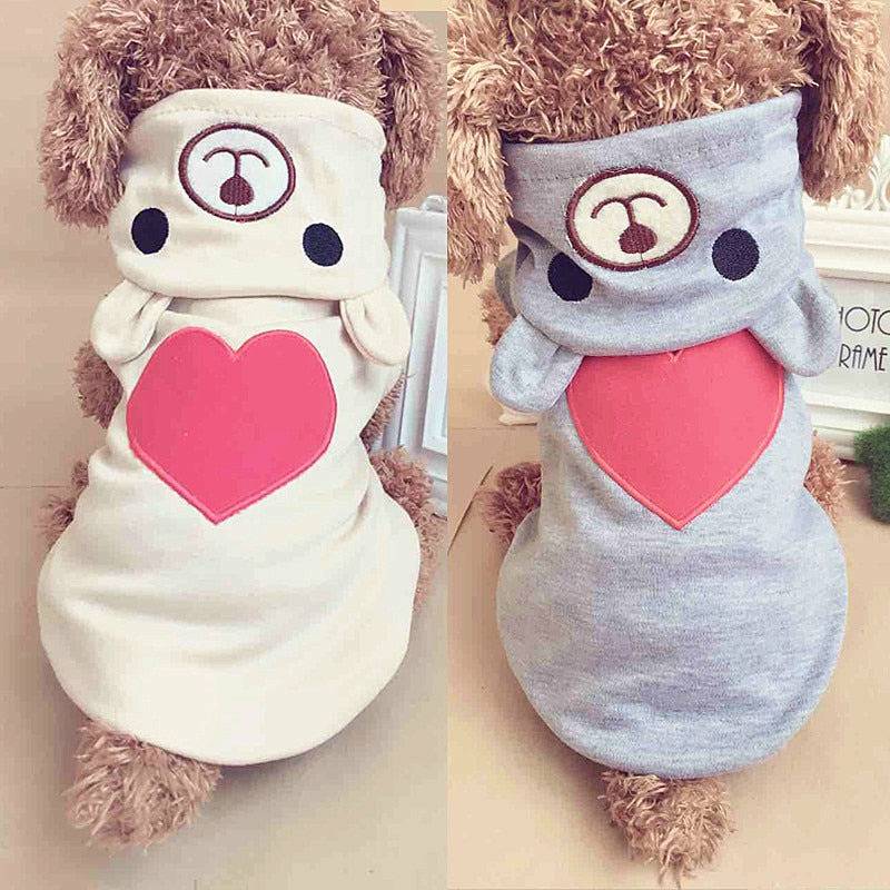Hearty Bear Pet Hoodie