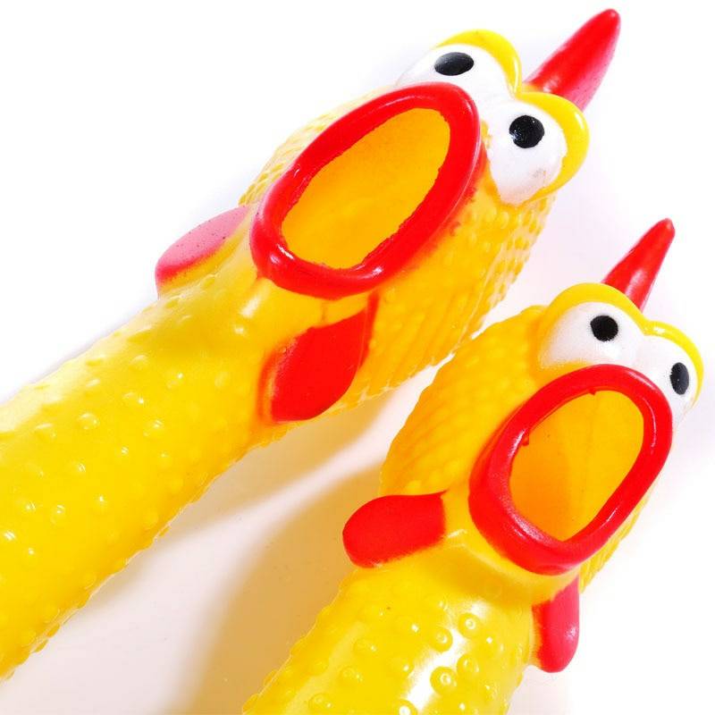 Screaming Chicken Squeeze Toy