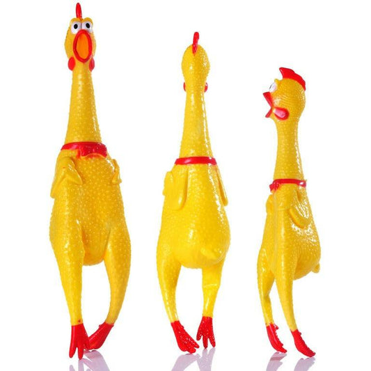 Screaming Chicken Squeeze Toy