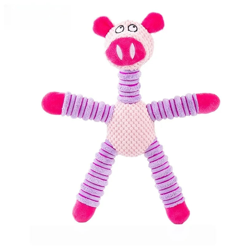 FetchMyPaw Pink Piggy Plush Toy