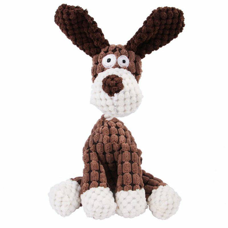 Plush Dog Squeaky Toy