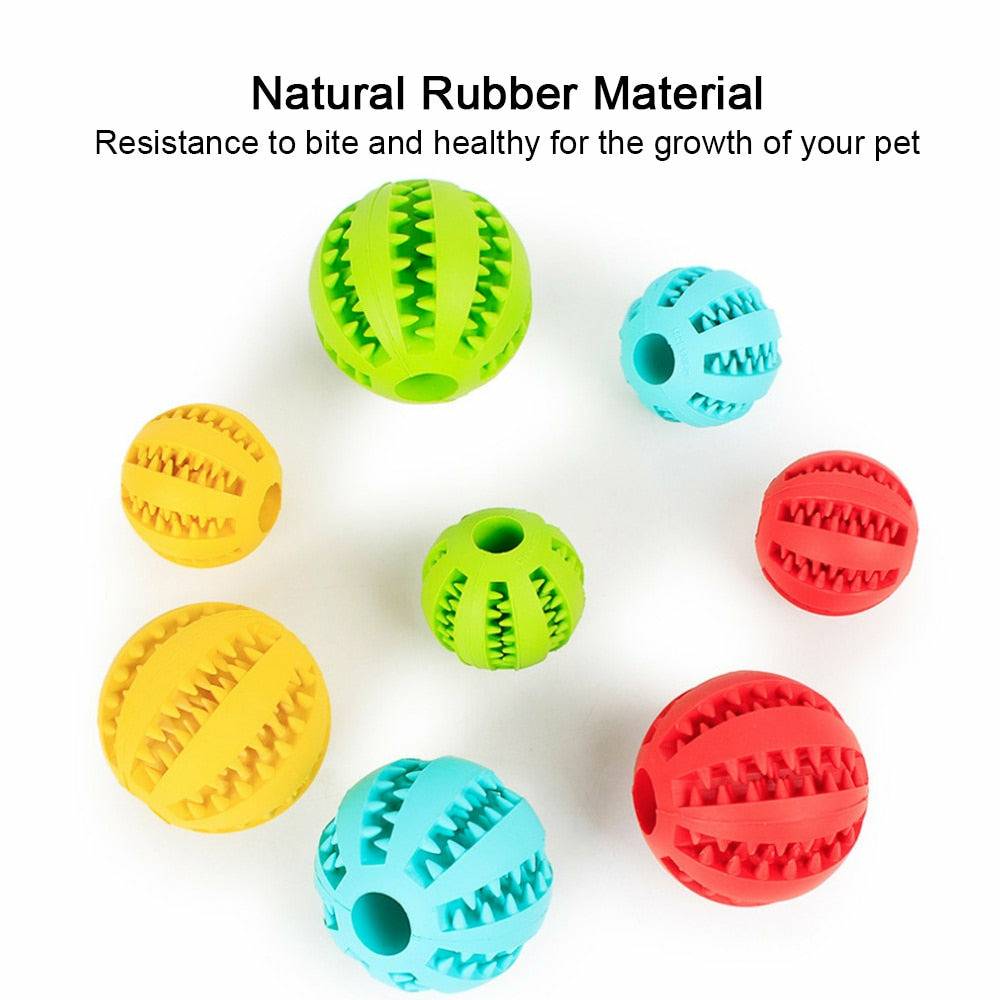 Tooth Cleaning Dog Food Ball