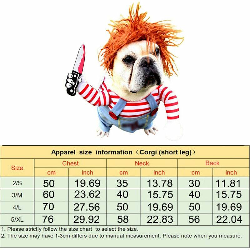 Funny Chucky Cosplay/ Halloween Comical Outfits
