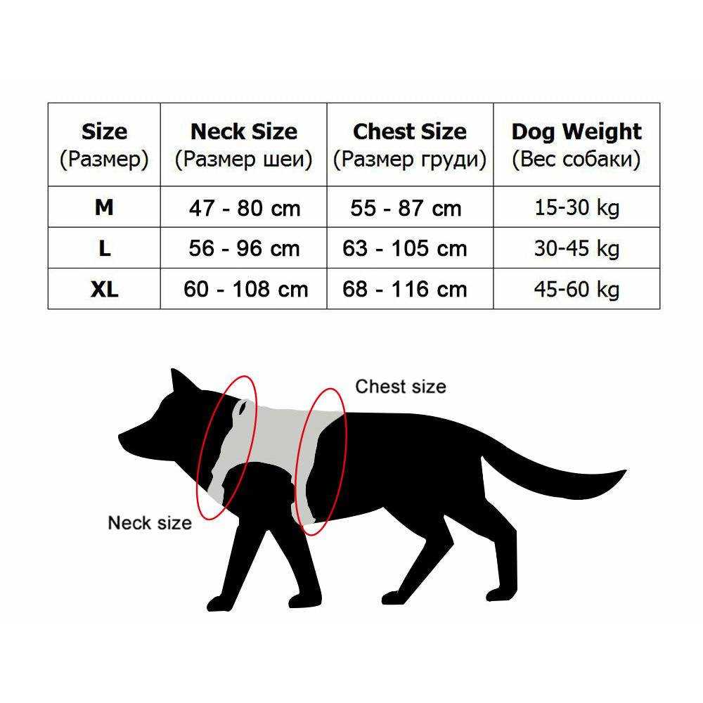 Black Tactical Dog Harness/ Training Vest