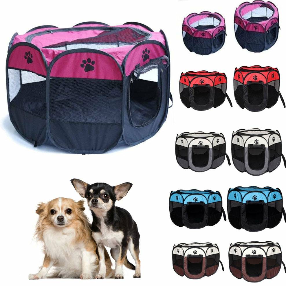 Portable Pet Tent Playpen/Foldable