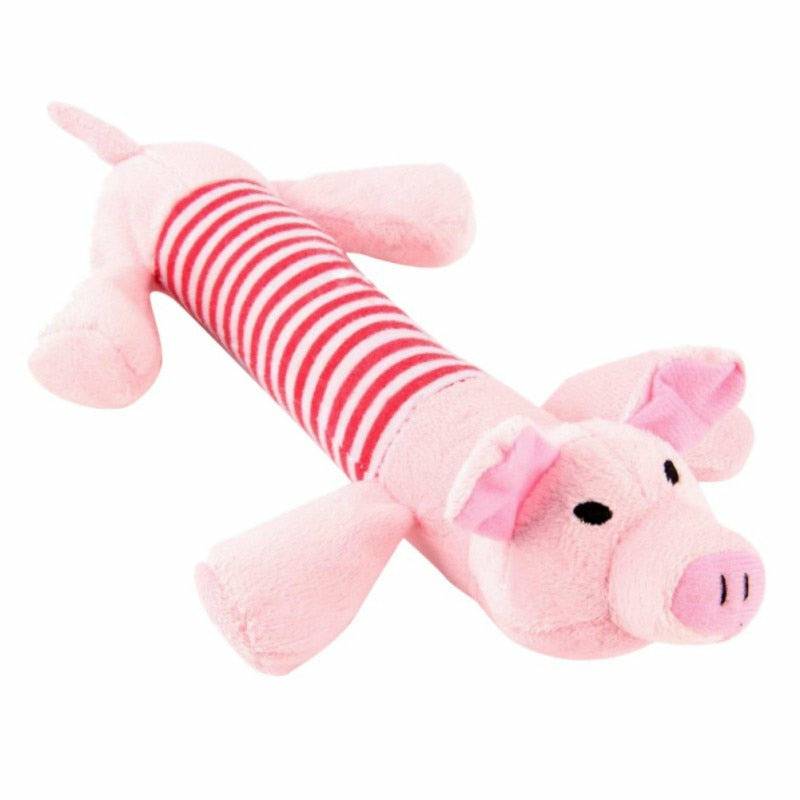 Plush Pig Squeaky Toy