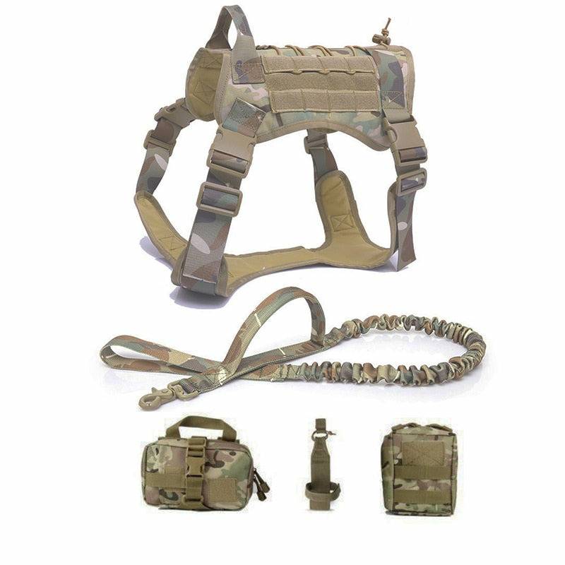 Tactical Dog Harness, CP Set