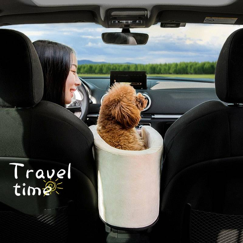 Beige Portable Travel Bed